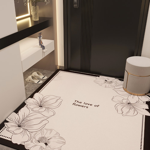 地垫入户门垫皮h革2024新款免洗门口门外家用可擦洗可裁剪进门脚