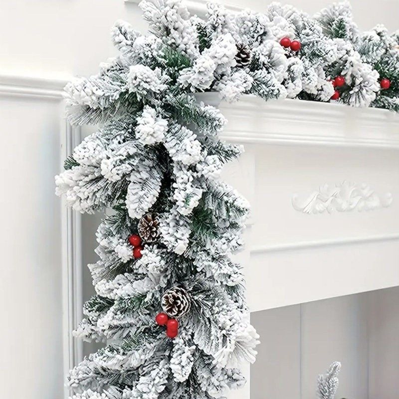 圣诞节装饰品PVC松针红果藤条1.8米2.7米植绒仿真加密圣诞藤条,节庆用品/礼品,圣诞装饰品,淘宝优惠券,粉丝福利购,淘宝优惠卷