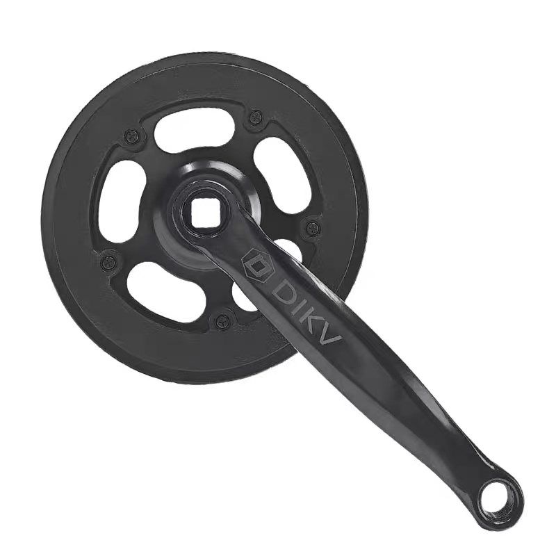 自行车单速牙盘32/36/40/46/48/52齿方孔链盘老式车折叠车齿轮盘