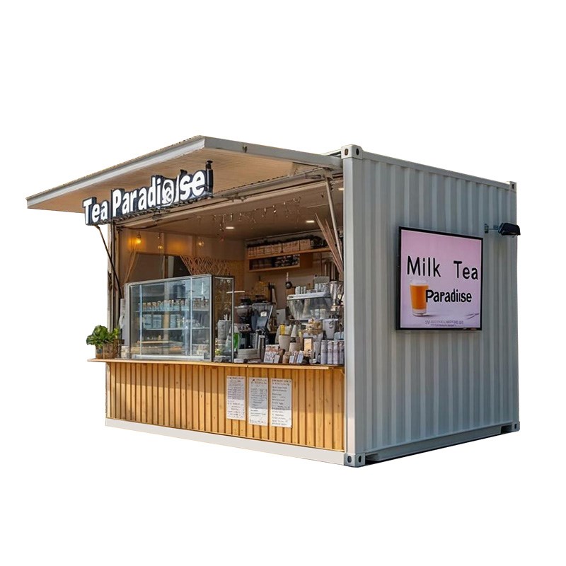 移动售货亭户外商铺景区公园售票夜市摆摊售卖亭商业街奶茶店房屋