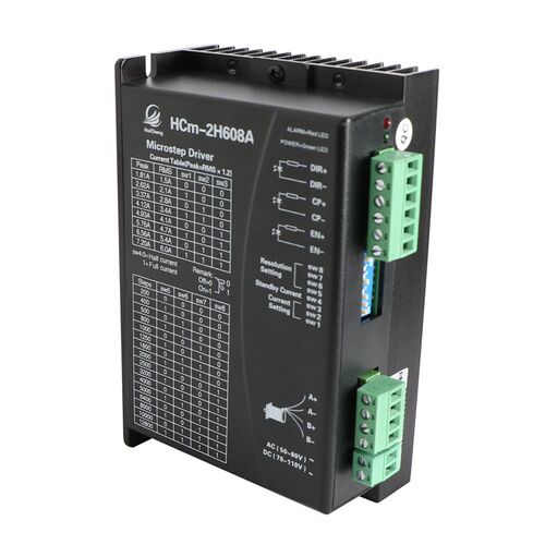 HCm-2H608A两相替代M860H步进电机驱动器(电压AC50-80V电Y流7.8A)