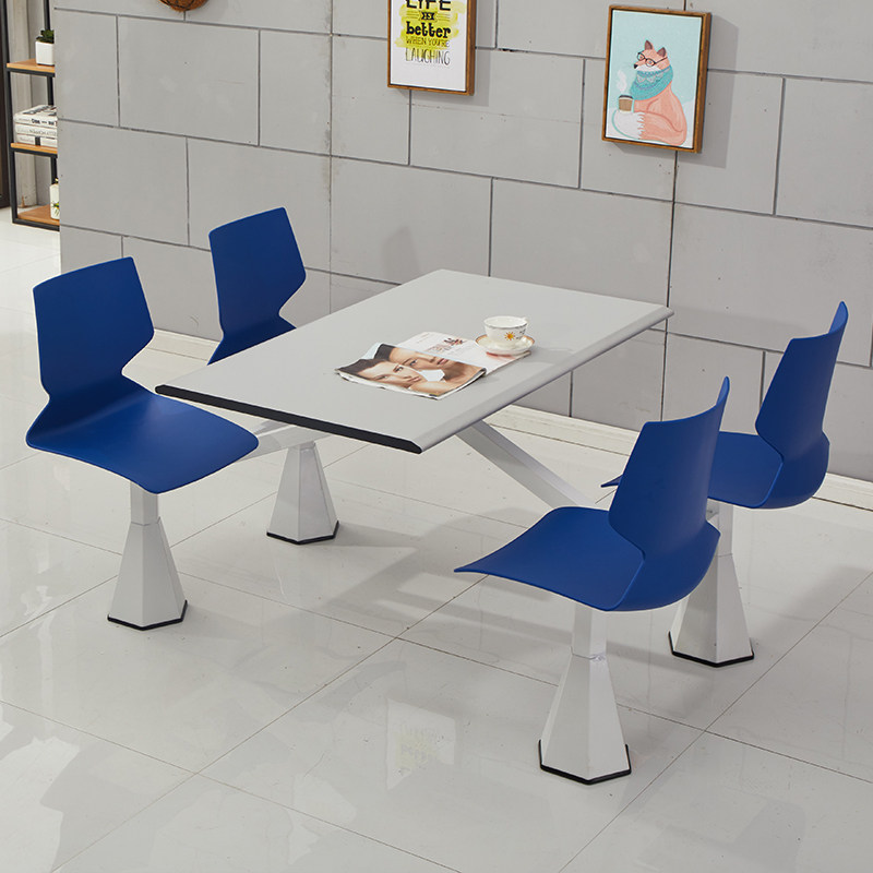 学校食堂餐桌椅组合4人6人餐桌学生员工公司饭堂连体快餐桌椅定制,住宅家具,板木餐桌,淘宝优惠券,粉丝福利购,淘宝优惠卷