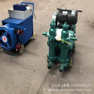 錨桿水泥砂漿注漿機可鉆孔打樁注漿使用壽命長壓力大 活塞式