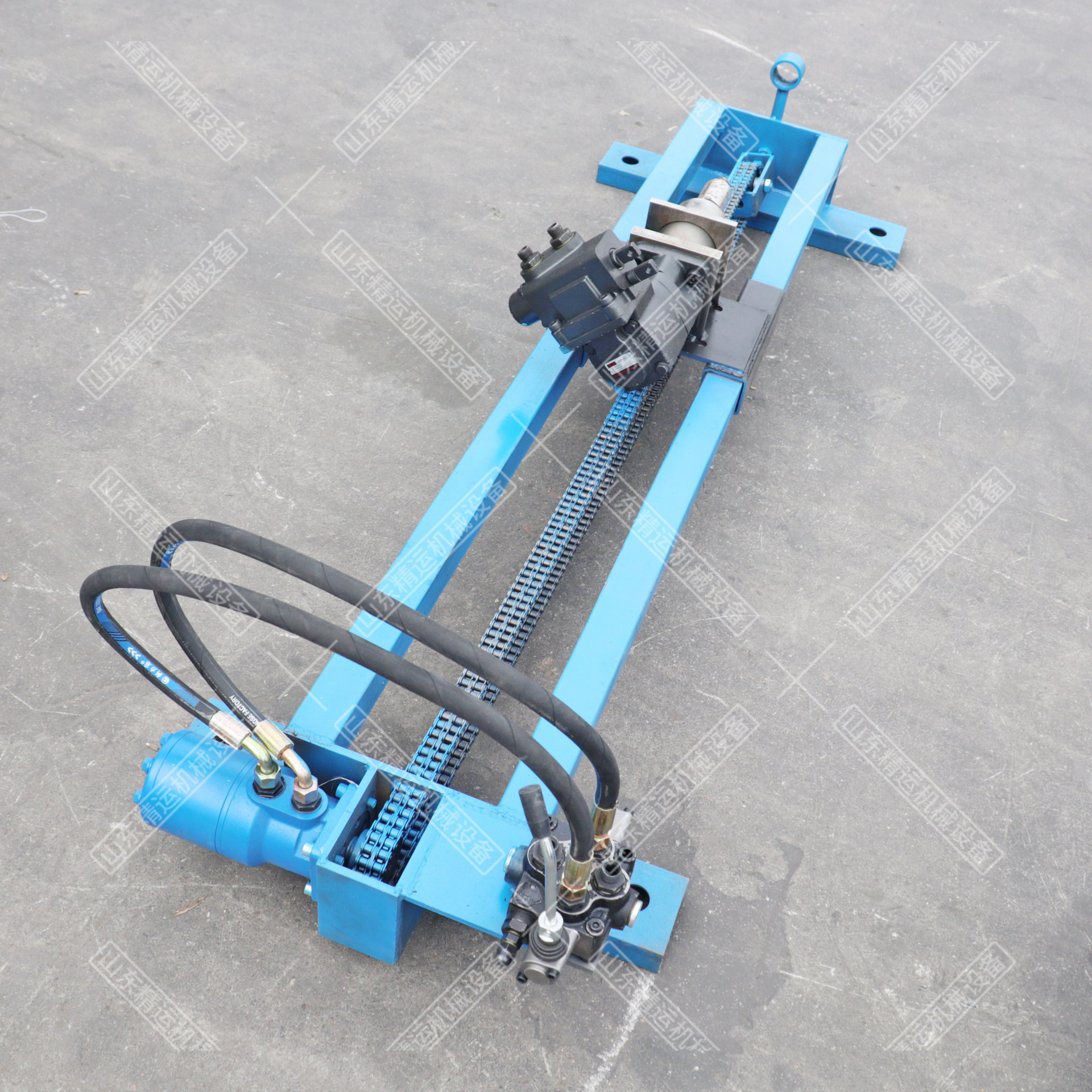 液压水平打孔钻机马路穿孔横向注水顶管机双液压自动水平钻孔机