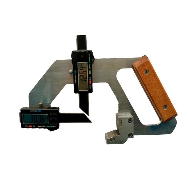 磨耗测量仪 使用方便 安装简单 数显式钢轨磨耗测量尺