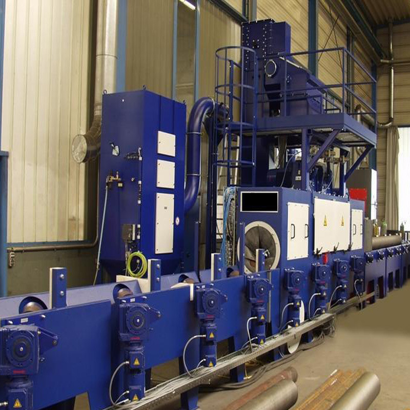 煤气钢瓶抛丸机 乙炔气钢瓶抛丸机 消防器材抛丸机 钢瓶检测专用