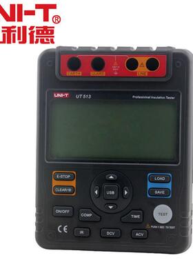 UT513数字绝缘电阻测试仪 兆欧表5000v