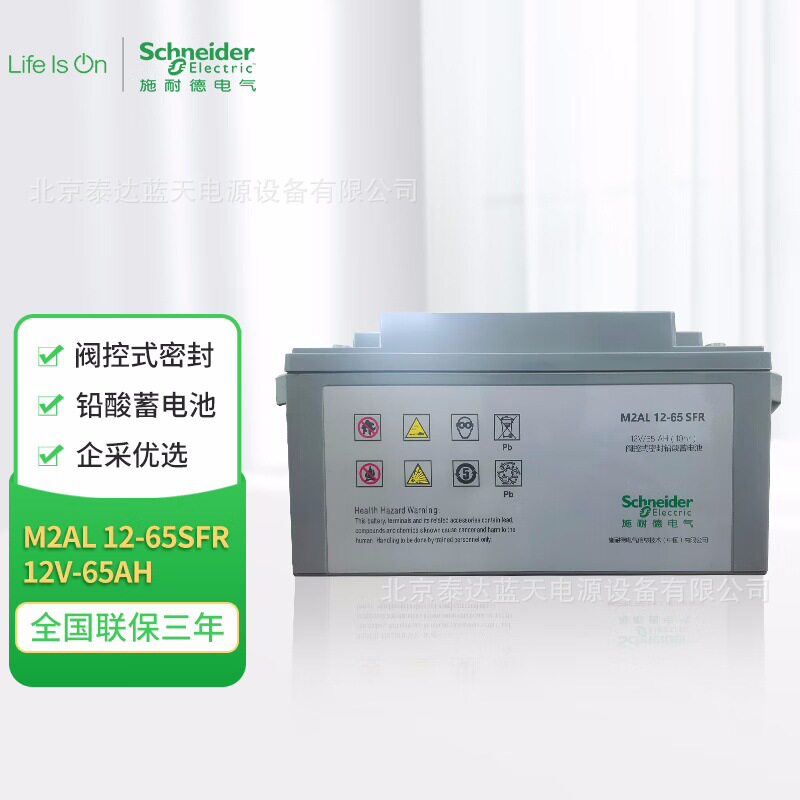 APC梅兰日兰蓄电池M2AL12-100SFR阀控式铅酸12V100AH 65AHUPS/EPS