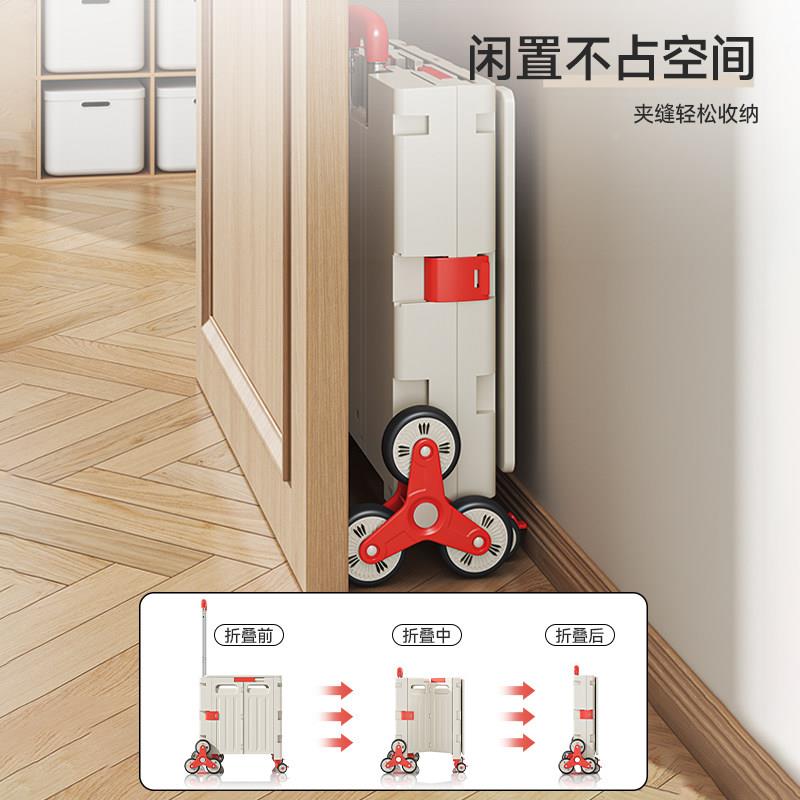 取快递小车推可叠可携式买菜车大容量拉货户野餐露营折小外YN8000