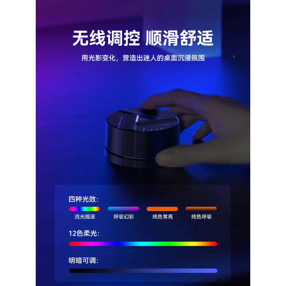 绿巨能电显示器支架RGB实增480高架脑木电桌置物架竞台式电脑桌垫