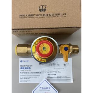 铜陕西大唐燃气自闭阀防漏安全阀门家用天然气管道漏气自动断气