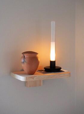 Keijo蜡烛台灯现代休闲餐厅意大利极简便携式卧室高端创意氛围灯