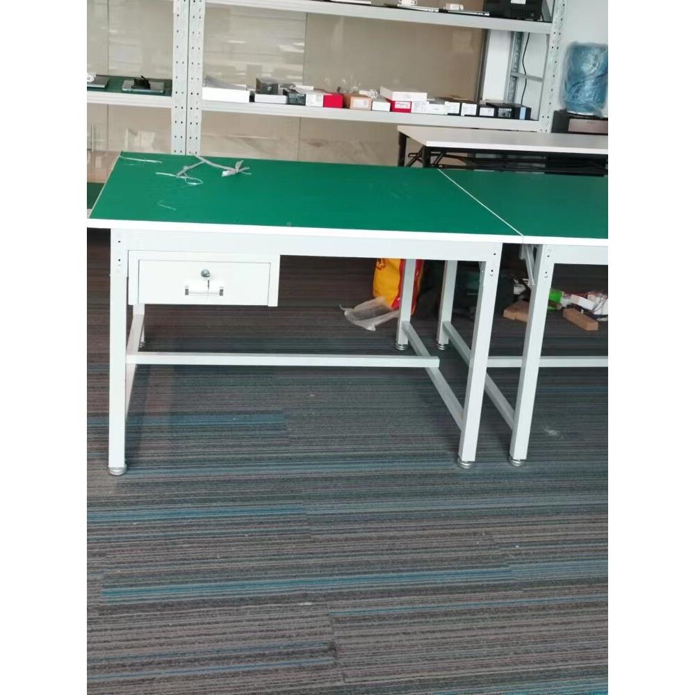 防电皮革工作装台,修理台,点胶机工作台静,拆装带抽屉包工作台