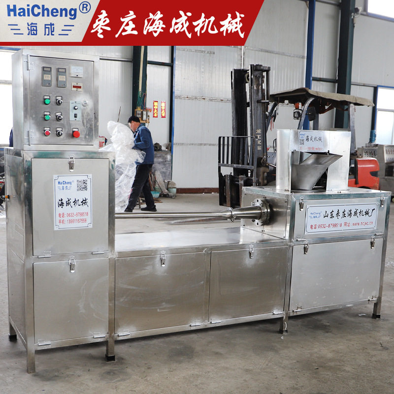 小型素鸡豆腐卷机器大豆蛋白素鸡成型设备不锈钢全自动素鸡机器