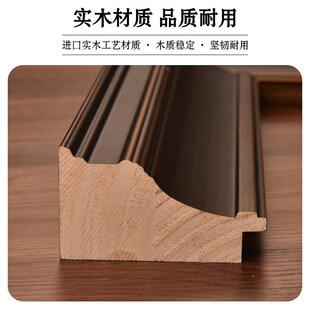 高档实木j拼图相框70*50画装裱1000片3d裱p复古156拼图框500定制