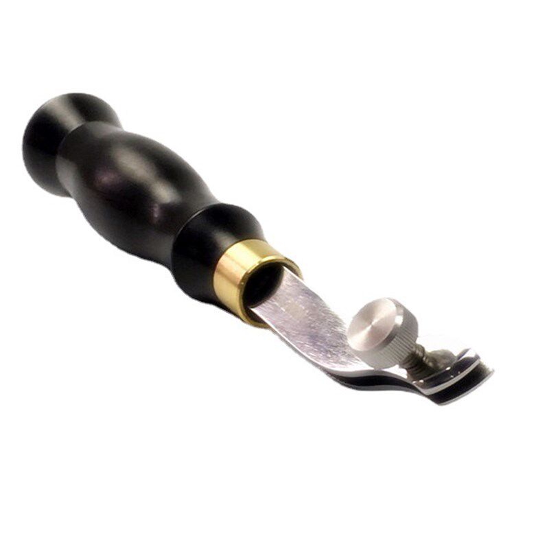 可调节檀木边线器压槽器压边器起鼓器diy手工工具皮革工具划线器