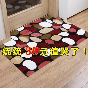 家用地毯网红可剪裁地垫厨房吸水防滑垫 入户门地垫进户大门口垫式