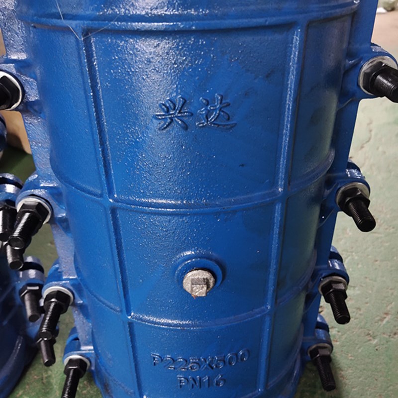 抢修pe管哈夫节110 160 225 280 315球磨铸铁加长抱箍1000快速接