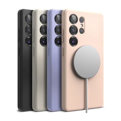 进口三星S25液态硅胶防摔壳