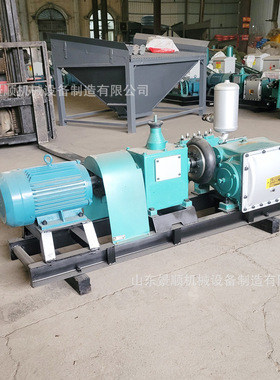 隧道水泥混凝土注浆泵 建筑工程卧式三缸注浆机BW150灰浆注浆机