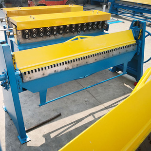 腾鑫 金属铁皮折边机 手动风管折合机 钢板翻边机 共板法兰折边机