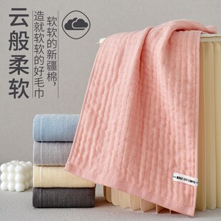 棉纱吸水不掉毛2条 巨柔软 洗脸毛巾 家用 全棉成人大人纱布