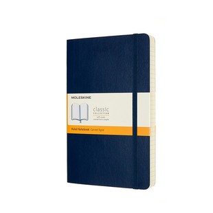 moleskine加厚笔记本400页记事本子经典日记硬软封A5横线方格空白