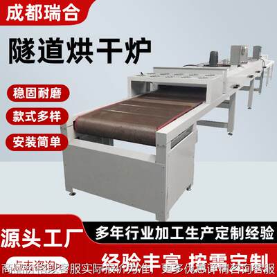 隧道烘干炉工业设备高温烘烤炉带式干燥机热风循环传送式烘干机