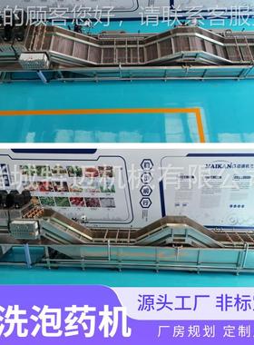 大动型清洗泡药风IOK干线 商用莓清洗机草 自草莓酱加工设备全厂
