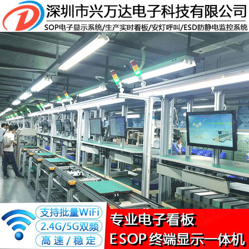 工艺卡片编制车间电子看板系统作业指导书系统esop流水线作业指导
