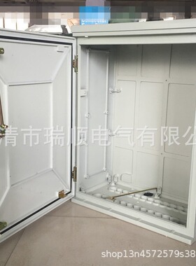厂家直销SMC阻燃低压电缆分支箱520*700*288mm玻璃钢配电箱户外箱