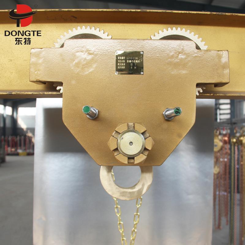 防爆手拉小车防爆手推小车单轨小车工字钢滑车防爆猫头吊