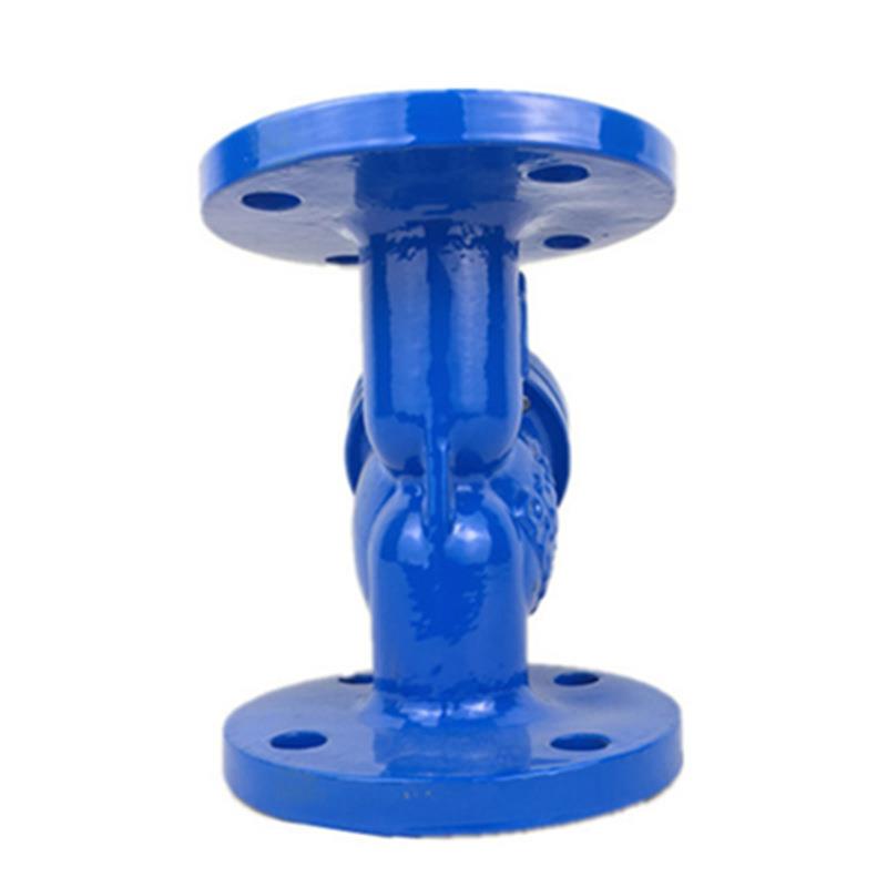 球墨铸铁Y型管式法兰过滤器GL41H-16Q全径固液分离过滤器DN80