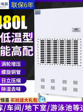 工业耐低温除湿机MCH-20DW大功率冷藏库工业湿井除湿器