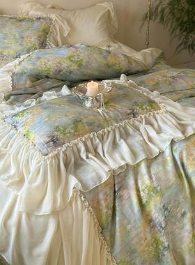 南风过境|法式100支天丝棉四件套高级感夏季丝滑凉感裸睡被套床单