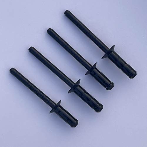 (开票)源头工厂全黑色沉头单鼓全不锈钢拉钉304帽双股抽拉铆钉