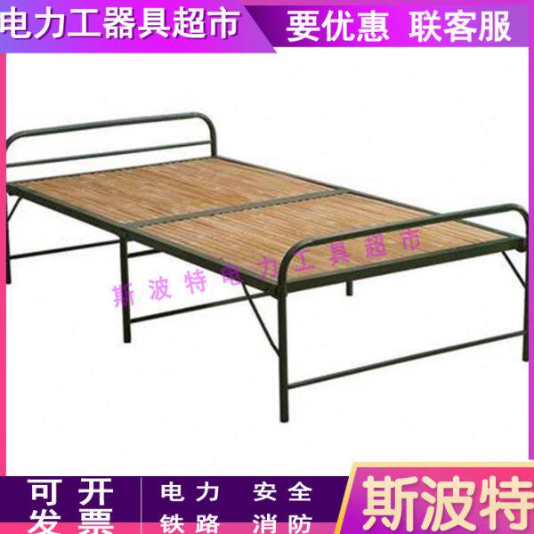 办公室午休折叠竹条床防侧翻加固竹板折叠床家居春游竹条两折床