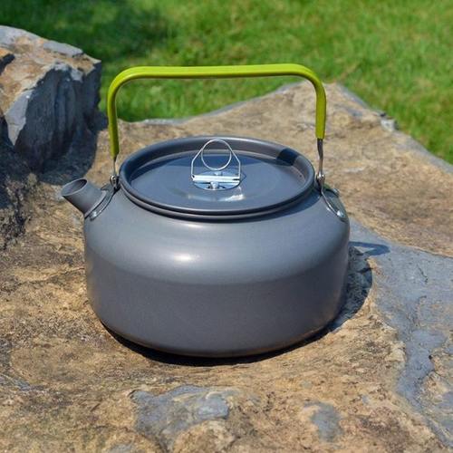 户外烧水壶1.2升泡茶专用明火煮水1.1锅具咖啡铝合金热水壶大单锅