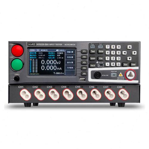 浩仪交直流耐压绝缘测试仪HY9310多通道程控耐压测试仪HY9320-S8A