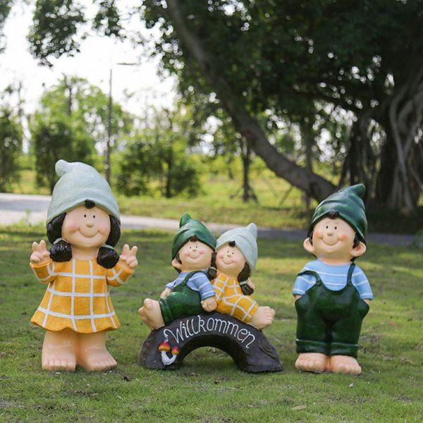 花园装饰 庭院布置摆件户外幼儿园装饰摆件卡通人物小孩雕塑摆件,家居饰品,户外/庭院摆件,淘宝优惠券,粉丝福利购,淘宝优惠卷