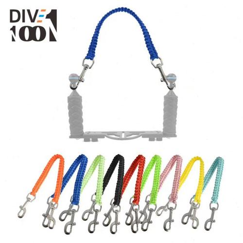 萌萌哒潜水空间 手工可定制相机编织挂钩提手绳水下摄影配件