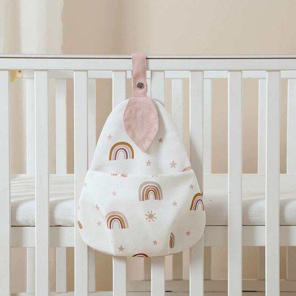 婴儿床挂收纳新生儿童拼接床边围栏挂篮宝宝床置物布艺收纳袋挂式,收纳整理,吸尘器收纳架/盒/袋,淘宝优惠券,粉丝福利购,淘宝优惠卷