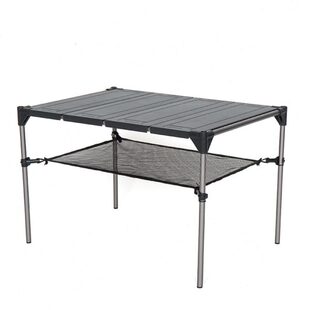 黑鹿几何折叠桌户外便携桌子轻量化铝合金桌登山徒步背包桌子便携