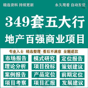 前期定位可行性分析TOD商业地产策划项目规划研究策略方案报告