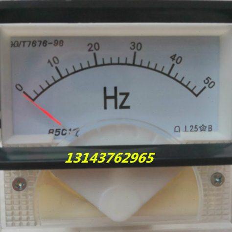 直流频率表85C17-50HZ 60HZ 100HZ DC10V 4-20MA直流电流电压频率