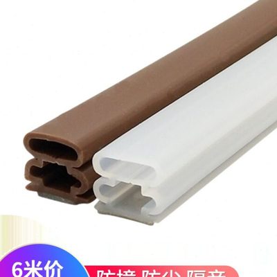 自粘防盗门密封条防撞隔音条木门窗户门缝硅胶条加厚加宽防风防尘