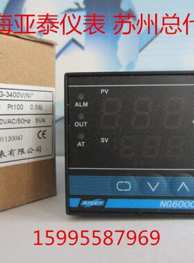 AISET上海亚泰仪表有限公司NG6000 XMTG-3400V(N)  PT100