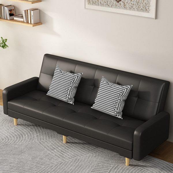 商务会客折叠沙发床小户型办公室接待三人双人沙发午休单人皮艺床,住宅家具,皮布沙发,淘宝优惠券,粉丝福利购,淘宝优惠卷