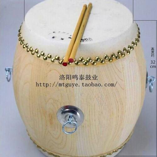 6.5/7/8/9/10/高音鼓低音鼓白茬鼓战鼓堂鼓法鼓道鼓原木鼓牛皮鼓