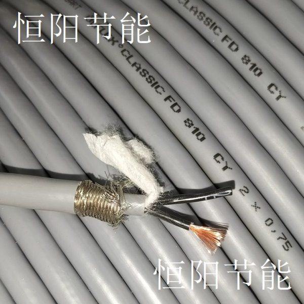 德国进口2芯0.75平方屏蔽线双绞控制电源线拖链高柔电缆缆普810CY,电子元器件市场,电源线,淘宝优惠券,粉丝福利购,淘宝优惠卷